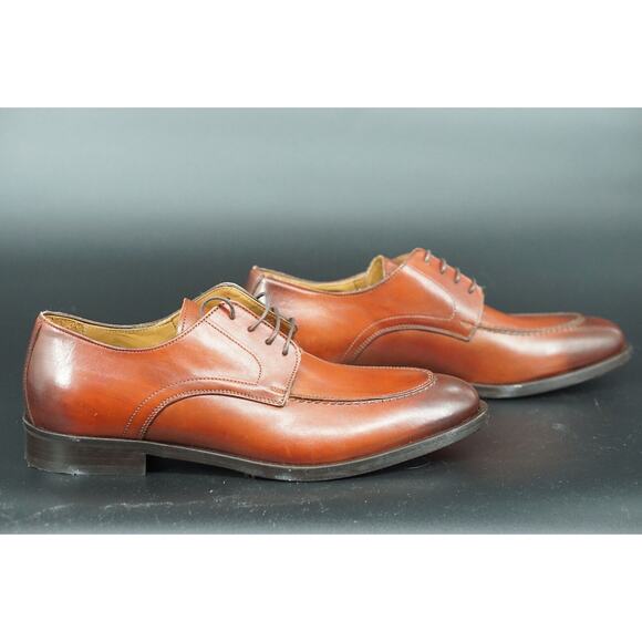 To Boot New York Black Leather Hastings Apron Toe Oxford Derby SZ 11.5 New $395 - Picture 8 of 12